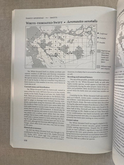 Breeding Bird Atlas of Contra Costa County