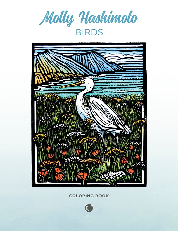 Molly Hashimoto's Birds Coloring Book