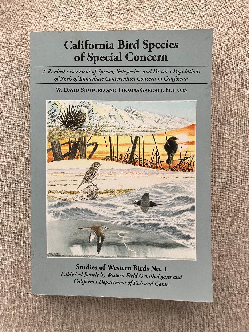 California Bird Species of Special Concern