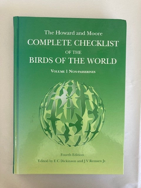 Howard and Moore Complete Checklist of the Birds of the World, 4th edition. (Volume 1: Non-passerines)