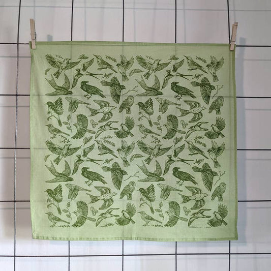 Bandana: Green Birds