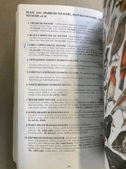 Field Guide to the Birds of Kenya & Northern Tanzania