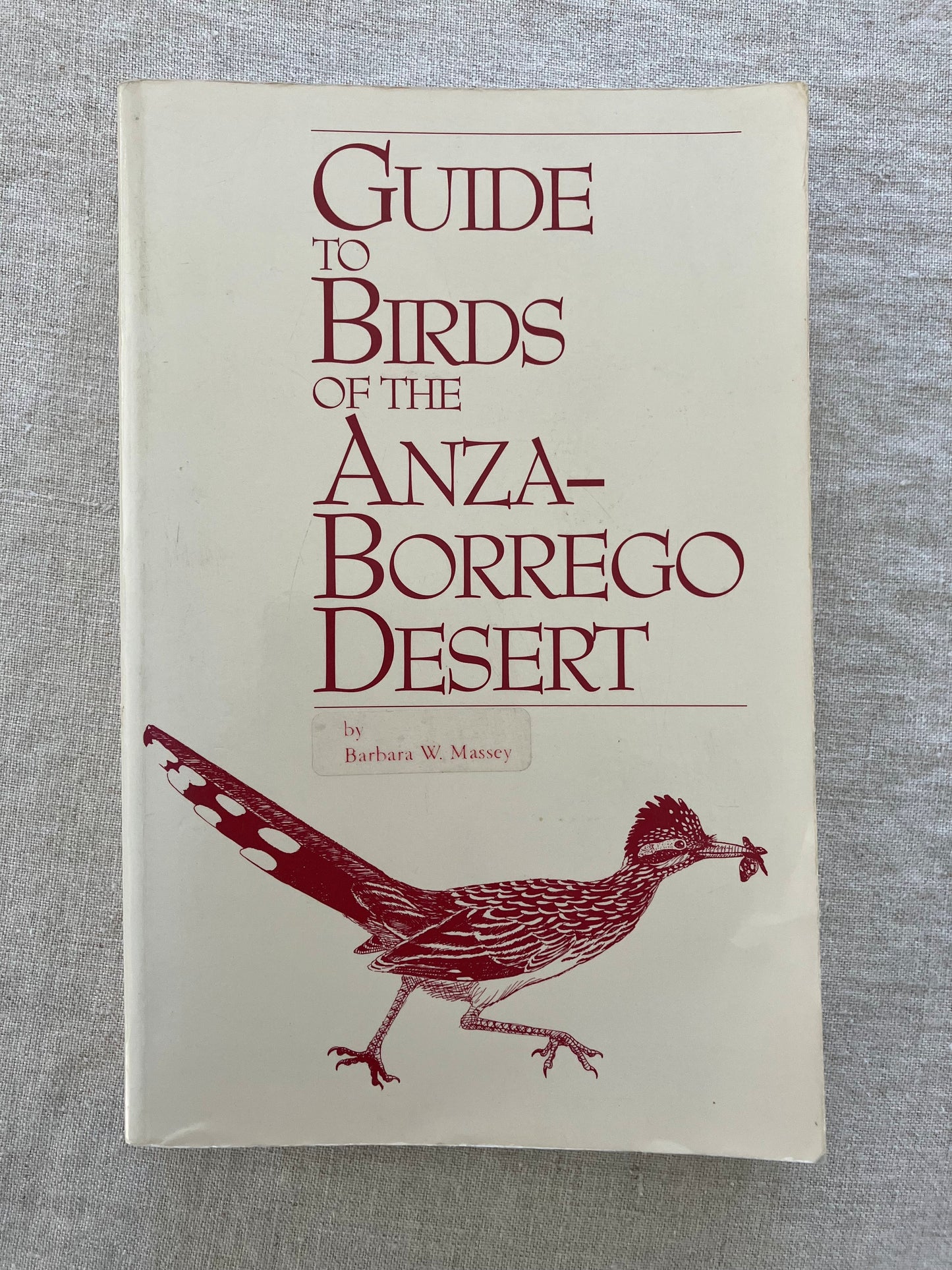 Guide to Birds of the Anza-Borrego Desert