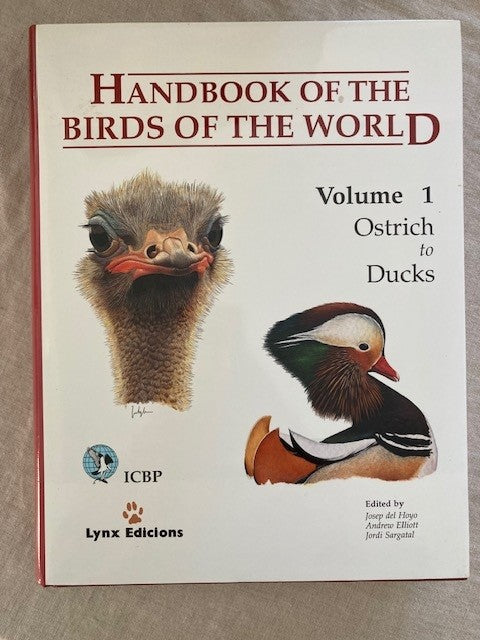 Handbook of the Birds of the World, Volume 1: Ostrich to Ducks [used]