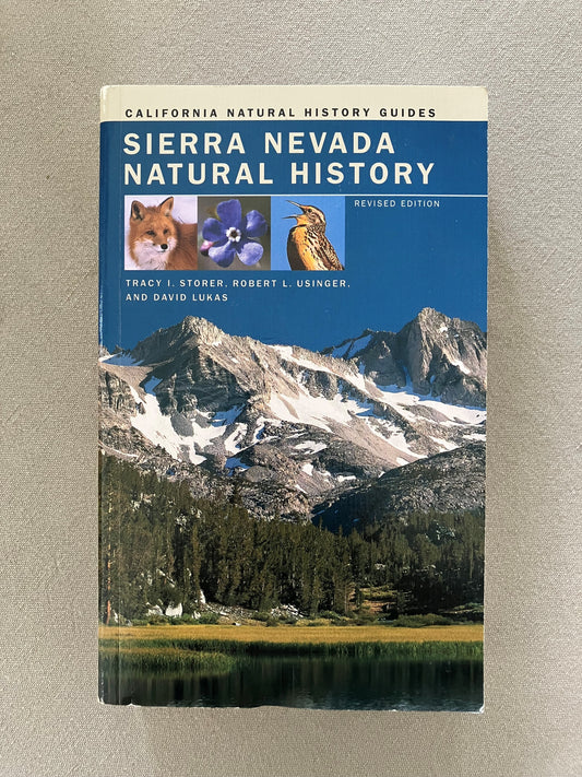 Sierra Nevada Natural History