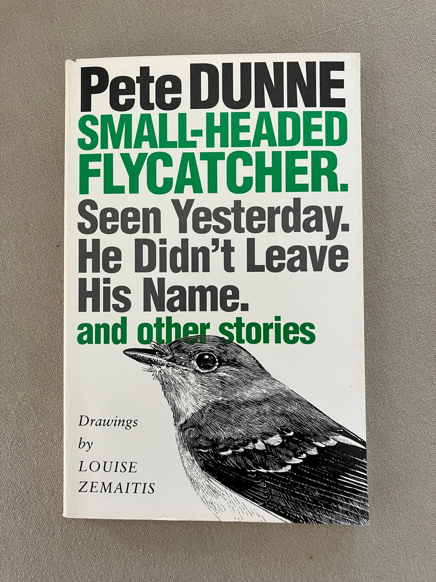 Small-Headed Flycatcher and Other Stories