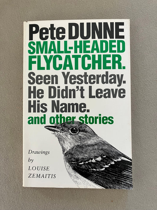 Small-Headed Flycatcher and Other Stories