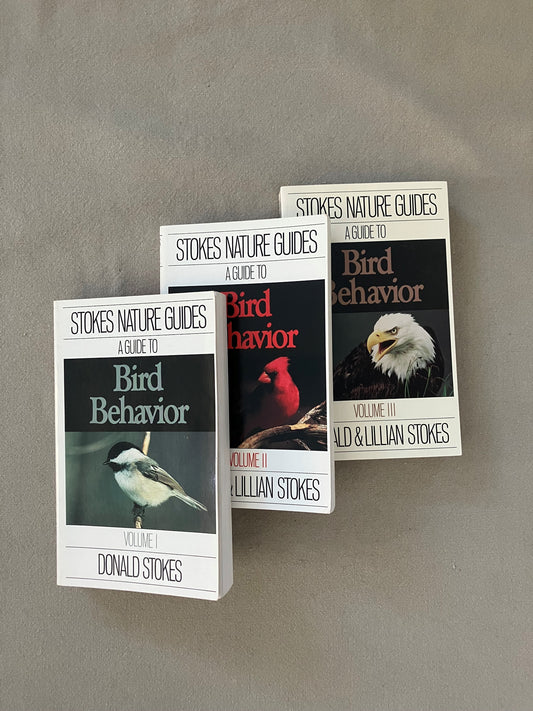 Stokes Nature Guides: A Guide to Bird Behavior (Volumes I, II, III)