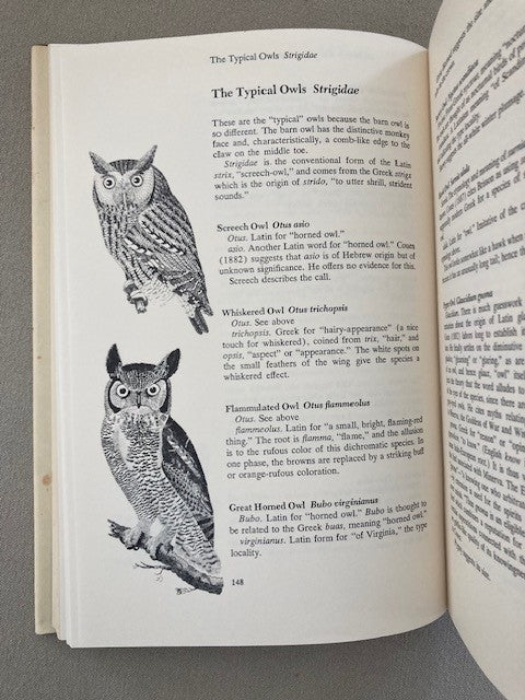 Words For Birds: A Lexicon Of North American Birds with Biographical Notes